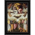 thumbnail image 1 of Pala di San Francesco al Monte (The Coronation of the Virgin) 20x24 Black Ornate Wood Framed Canvas Art by Perugino, Pietro, 1 of 2