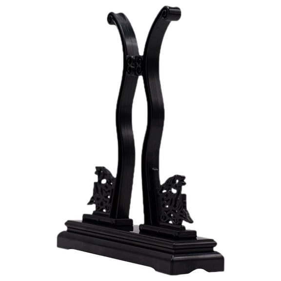 Palace Fan Holder Belt Crank Stand Home Accessories Hand Held Retro Decor