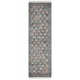 thumbnail image 1 of Palace Floral Area Rug, Navy - 2'6"x8', 1 of 7
