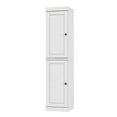 thumbnail image 1 of Palace Imports 100% Solid Wood 16.5" Kitchen Pantry Storage Cabinet with Doors and Adjustable Shelves, White, 1 of 5