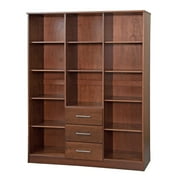 Palace Imports, Inc. Palace Imports 100% Solid Wood Shelves for Metro, Cosmo Wardrobe Armoires, Set of 2 Mocha