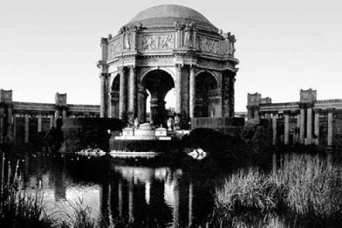 Palace Of Fine Arts San Francisco CA Canvas Art - Vintage San Francisco (24 x 36)