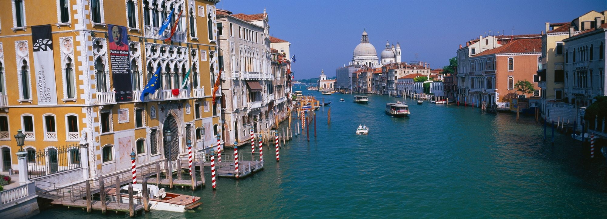 Palace at the waterfront Palazzo Cavalli-Franchetti Grand Canal Venice Veneto Italy Canvas Art - Panoramic Images (27 x 9)