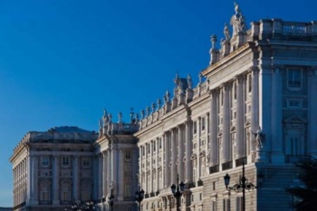 Palacio Real Madrid Spain Canvas Art - Walter Bibikow DanitaDelimont (18 x 12)