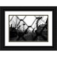 thumbnail image 1 of Palacios Prieto, Javier 14x11 Black Ornate Wood Framed with Double Matting Museum Art Print Titled - Behind The Fences - Auschwitz I, 1 of 4