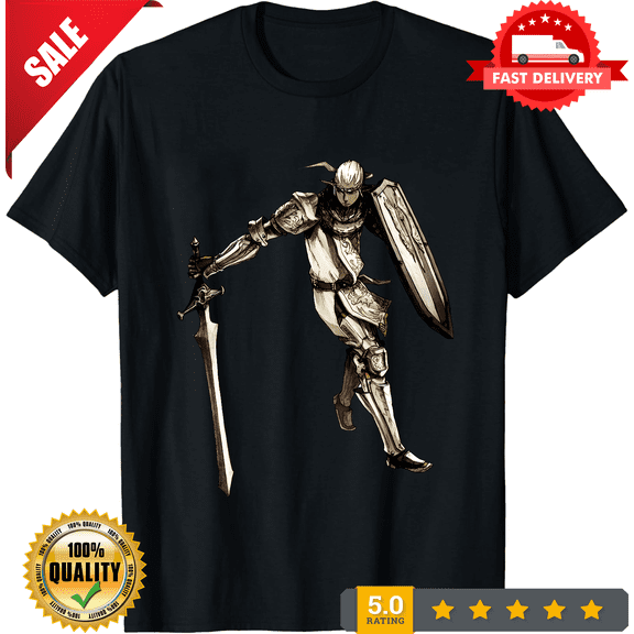 Paladin FF11 XI Premium Unisex T-shirt (vectorized Design), LIMITED EDITION-TH72334