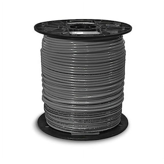 Paladin Insulated Copper THHN/THWN-2 Building Wire - 600 Volts Residential, Commercial, Industrial UL Listed - #10 Stranded 500' FT Spool (Grey)