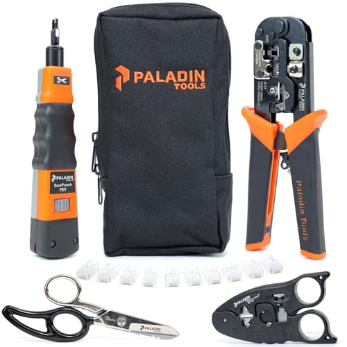 Paladin Tools PA4908 Network Tool Kit VDV Technicians Kit Wire