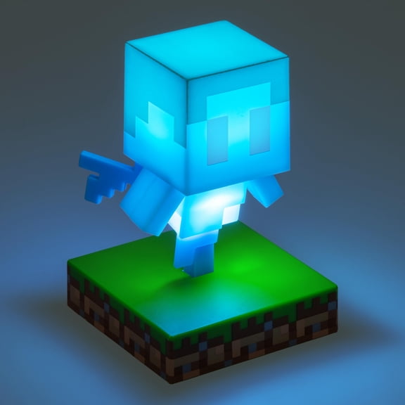 Paladone Minecraft Officially Licensed Allay Free Standing Desk Light, Gaming Room Decor and Merchandise for Boys and Girls, Nightlight Gift Accessory for Playroom and Bedroom