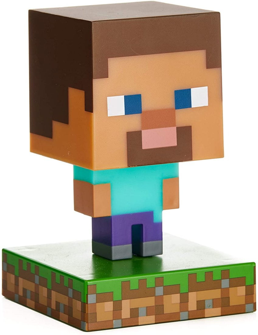 Minecraft Licensed Minecraft Steve - Icon Light Paladone Officially Merchandise