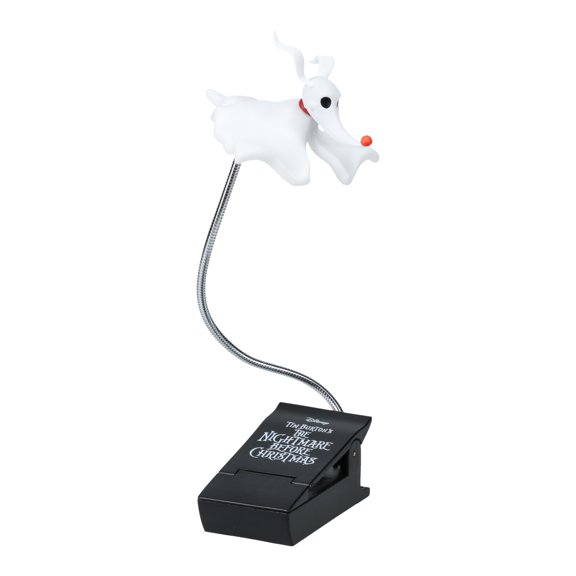 Paladone Nightmare Before Christmas Reading Light - Zero The Ghost Dog Book Light for Reading in Bed or Portable Light for Travel