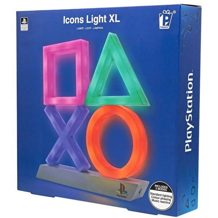 Playstation lampe symboles, figurines