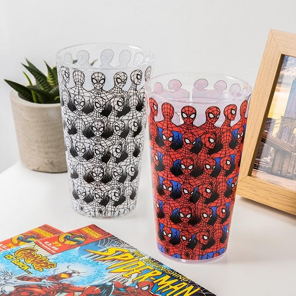 Paladone Spider-Man Cold Changing Glass Officially Licensed Marvel Merchandise 440ml Icon Cup