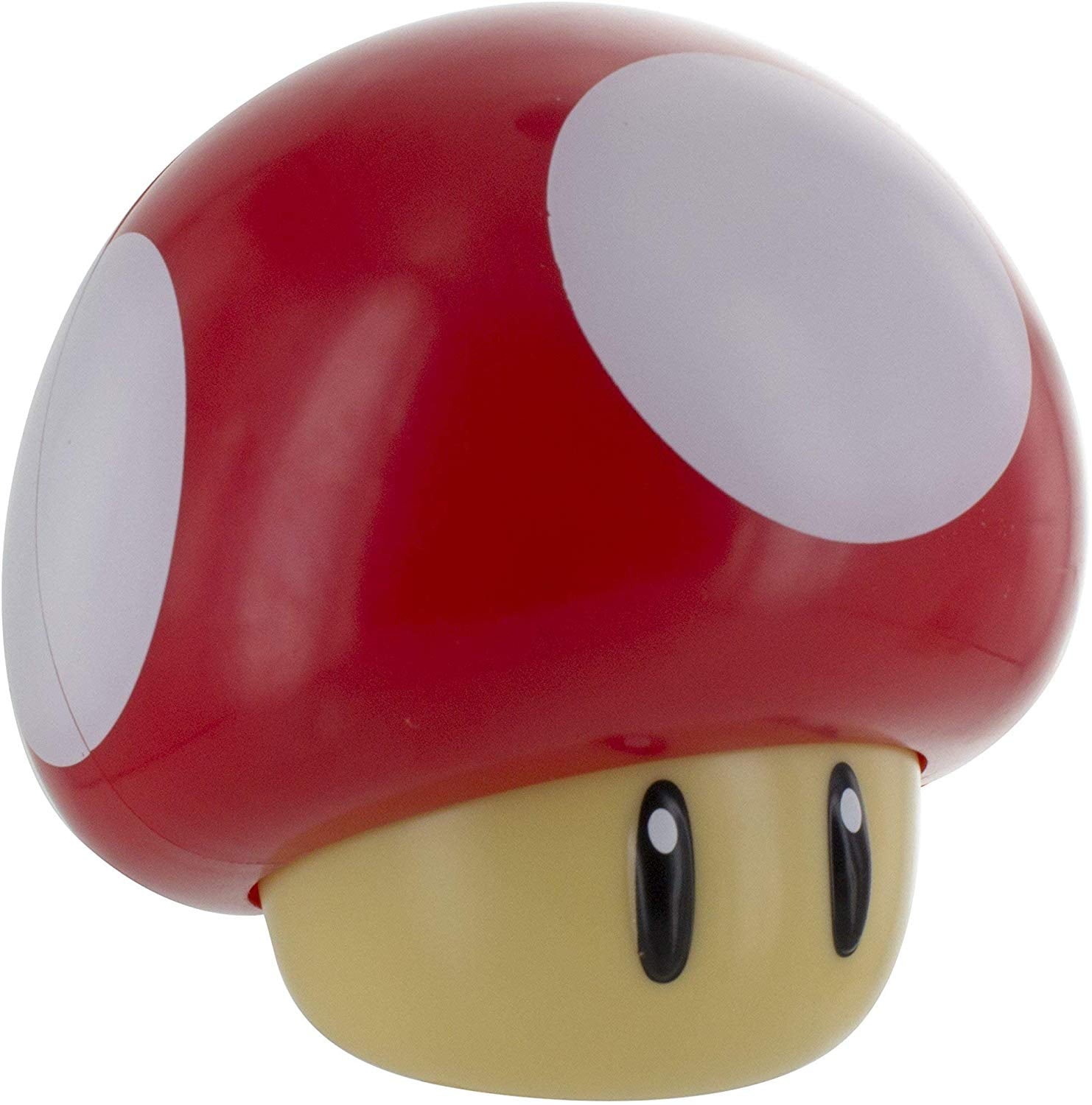 Paladone Super Mario Bros Mushroom Light with Sound, Nintendo Collectible Figure Lamp Gift for Fans, Themed Decor for Bedrooms or Gaming Rooms