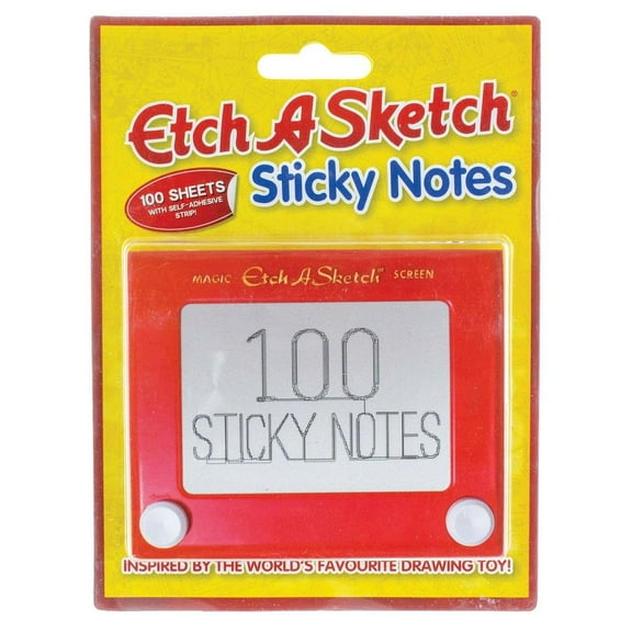Paladone Toy Box Etch-A-Sketch Sticky Notes