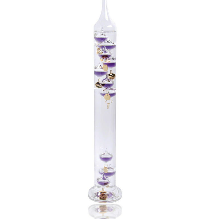 Palais Essentials Galileo Thermometer - Floating Glass Balls