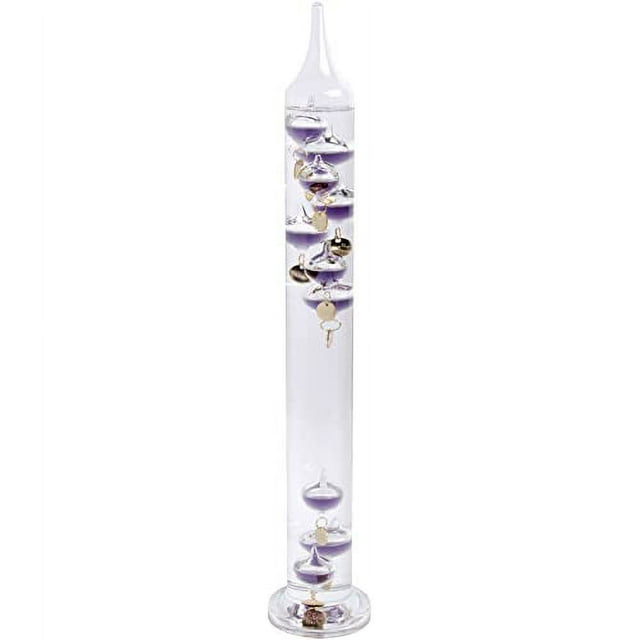 Palais Essentials Galileo Thermometer Floating Glass Balls Fahrenheit