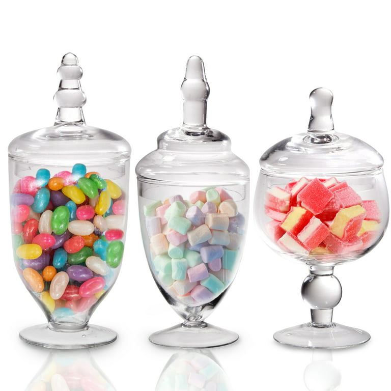 How to use Apothecary Jars with Candy to decorate