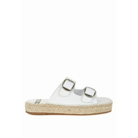Palala Genuine Soft Leather Square Toe Espadrilles