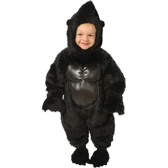 Zoo Animal Silverback Gorilla Costume Newborn 0-9 Months