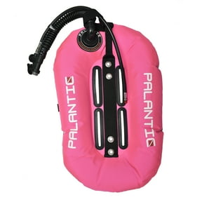 Palantic Neptune Pro Diving Donut Wing Single Tank 30lbs, Pink w/ Pink Camo Accent