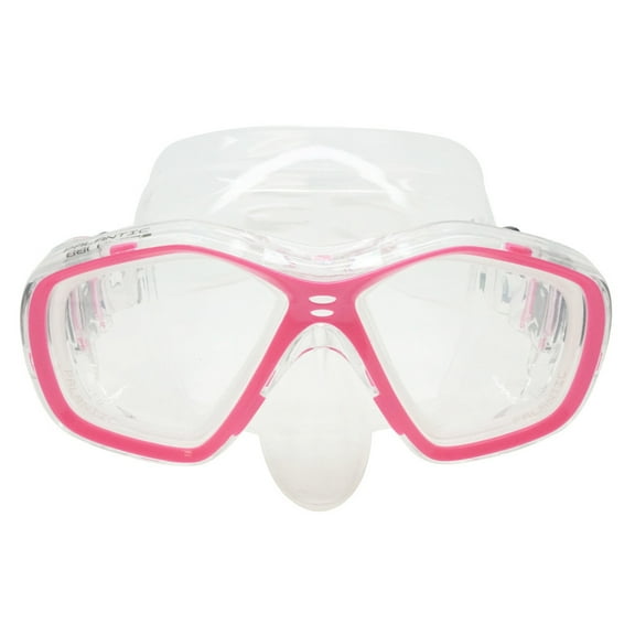 Palantic Pink Jr. Diving/Snorkeling Prescription Dive Mask with RX Lenses (-1.0)