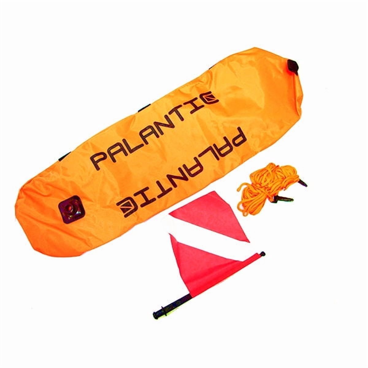 Palantic Scuba Diving Spearfishing Nylon Torpedo Float with Dive Flag ...