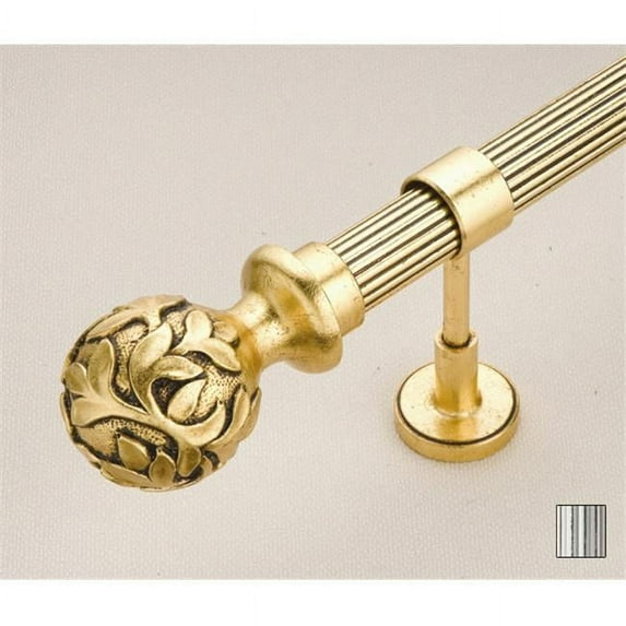 Palas 1074 Curtain Rod Set - 1.75 in. - 48 in.