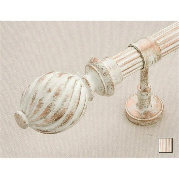 Palas 1084 Curtain Rod Set - 1.25 in. - Flash Copper - 94 in.
