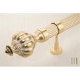 thumbnail image 1 of Palas 1099 Curtain Rod Set - 1.25 in. - Silver Leaf - 78 in., 1 of 1