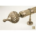 thumbnail image 1 of Palas 1100 Curtain Rod Set - 1.25 in. - Gold Leaf - 141 in., 1 of 1