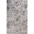 thumbnail image 1 of Palatez Geometric Tufted Wool Rug, Opal Gray/Warm Gray, 10ft x 14ft Area Rug, 1 of 7