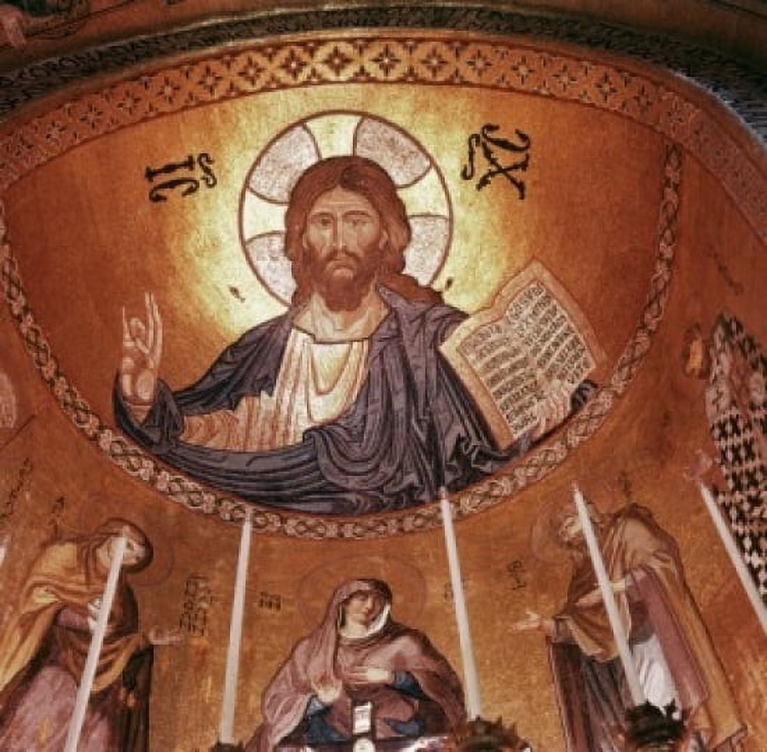 Palatine Chapel Artist Unknown Mosaic Canvas Art - (24 x 36)