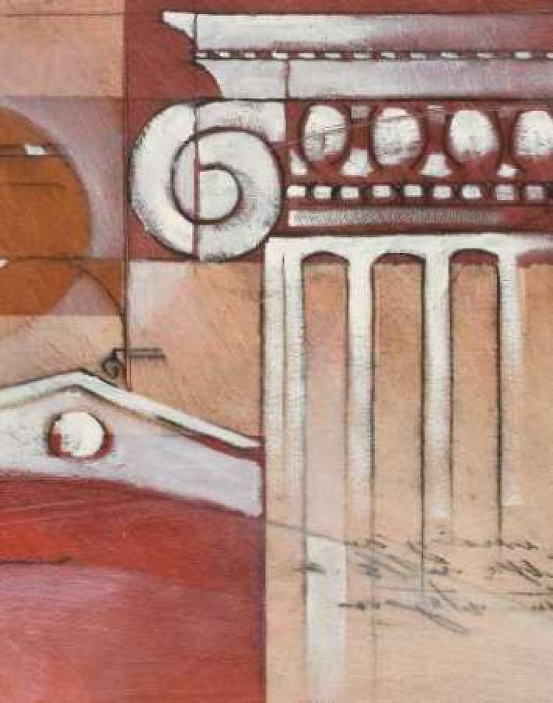 Palatine Drawings II Canvas Art - Sarah E Chilton (22 x 28)