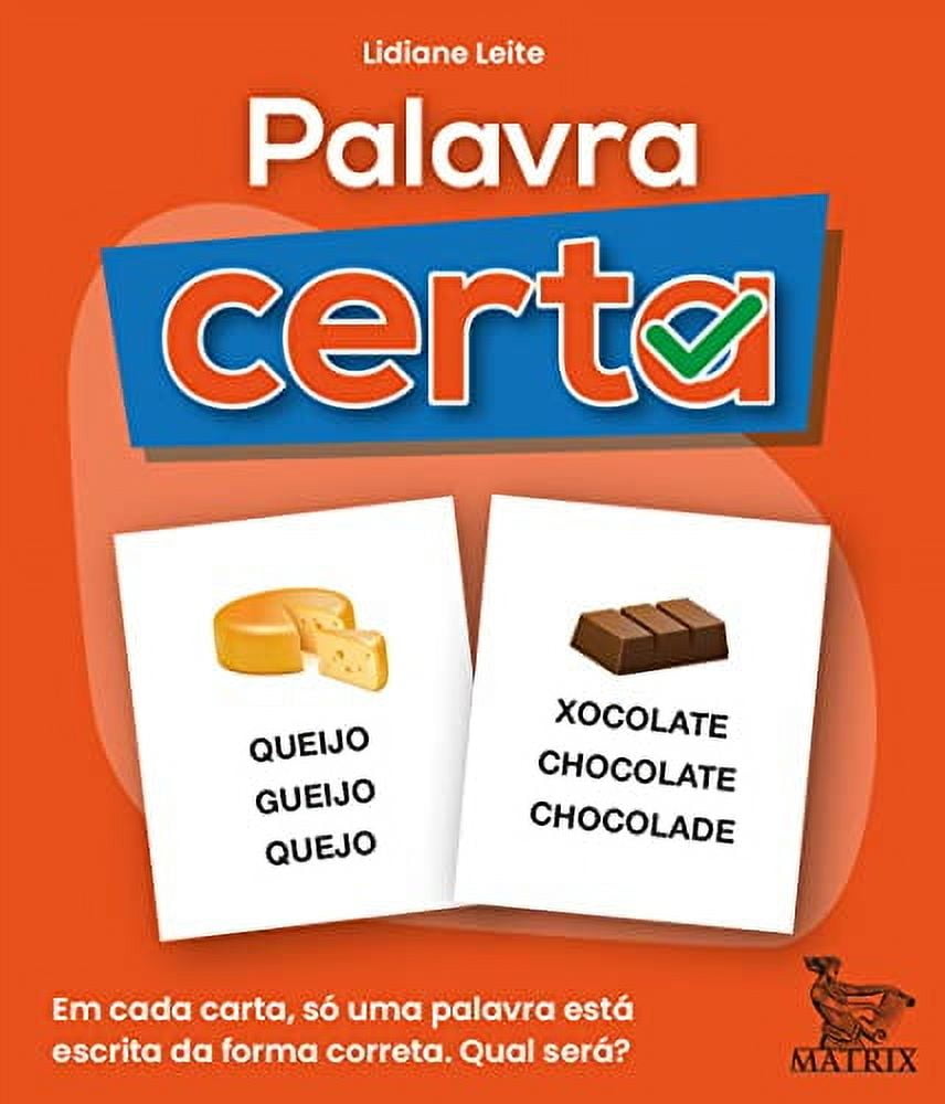 Palavra Certa: Em Cada Carta, Só Uma Palavra Está Escrita De Maneira ...