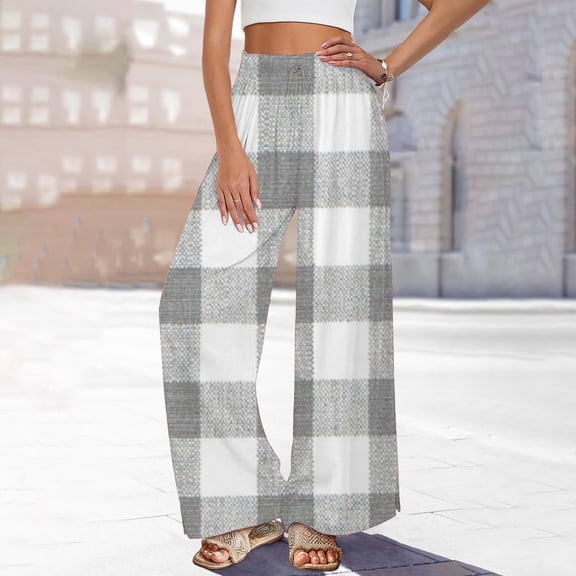 Palazzo Pants for Women Hontri Loose Lounge Pants Womens Wide Leg Palazzo Pants Boho Floral 2025 Summer Beach Culottes Flowy Casual Trousers for Vacation