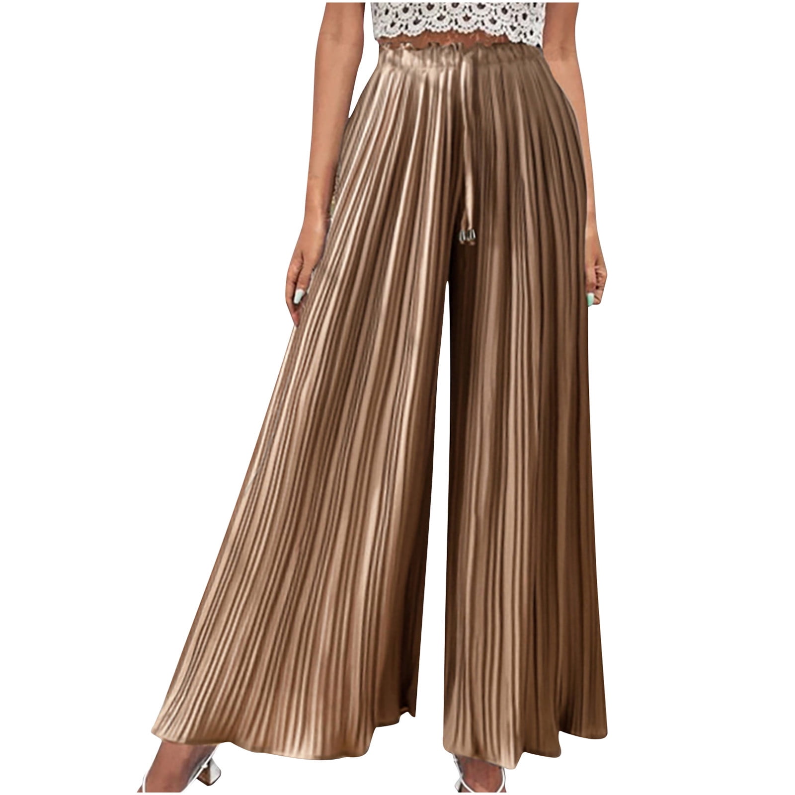 Pleated Palazzo Pants main image 0