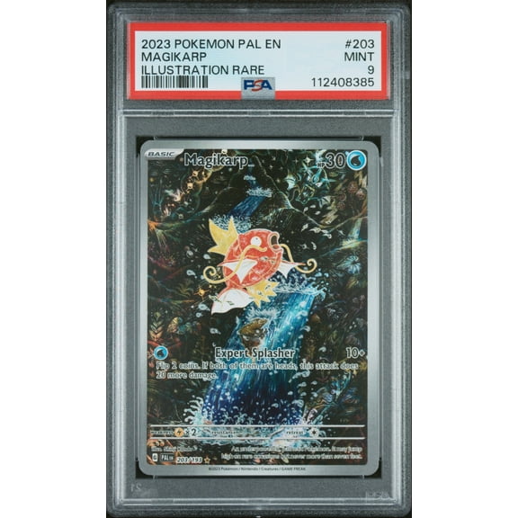 Paldea Evolved Magikarp Holo Illustration Rare PSA 9 #203/193