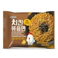 Paldo Fun & Yum AIF4 StirFried Chicken Instant Noodles, Brothless with
