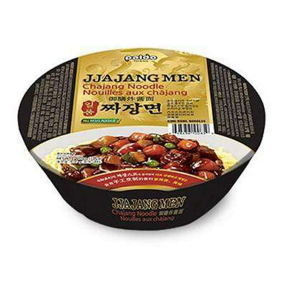Paldo Fun & Yum Instant Cup Noodle King Bowl with Jjajang (Jjajangmyeon), Pack of 12