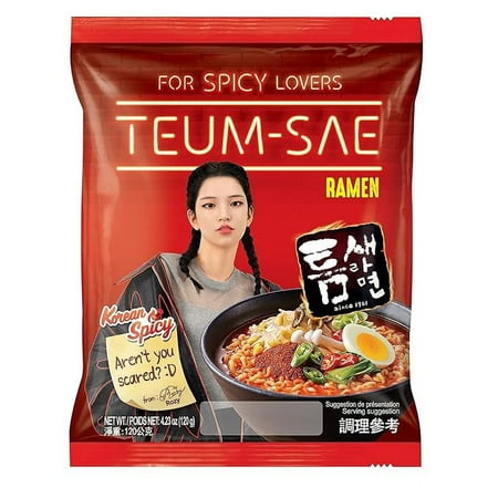 Paldo Teumsae Ramen Spicy Ramen, 4.23 oz