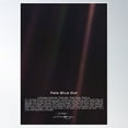 thumbnail image 1 of Pale Blue Dot - Carl Sagan Poster Wall Art, Modern Wall Decor, 24x36 UNFRAMED, 1 of 3
