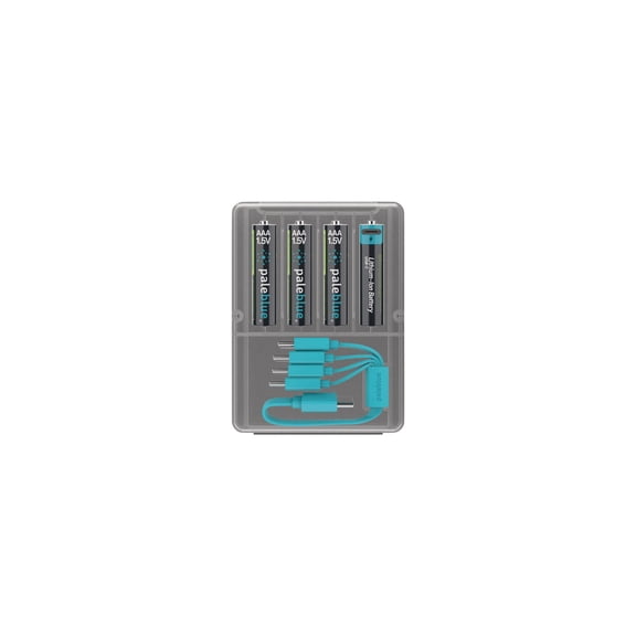Pale Blue Paleblue AAA LIthium-Ion Rechargeable Battery