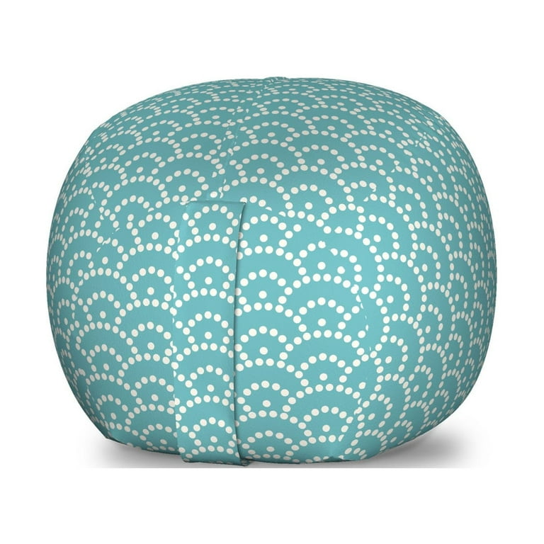 Pale blue bean bag top