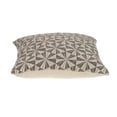 thumbnail image 1 of Pale Brown Pinwheels Throw Pillow, 1 of 4