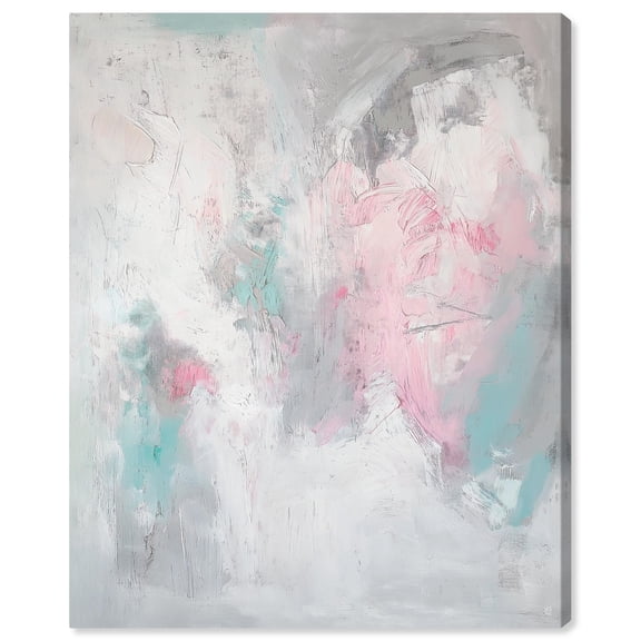 Pale Ember Touch Canvas Pastel Abstracts by Art Remedy, Gallery Wrapped, 16" x 20"