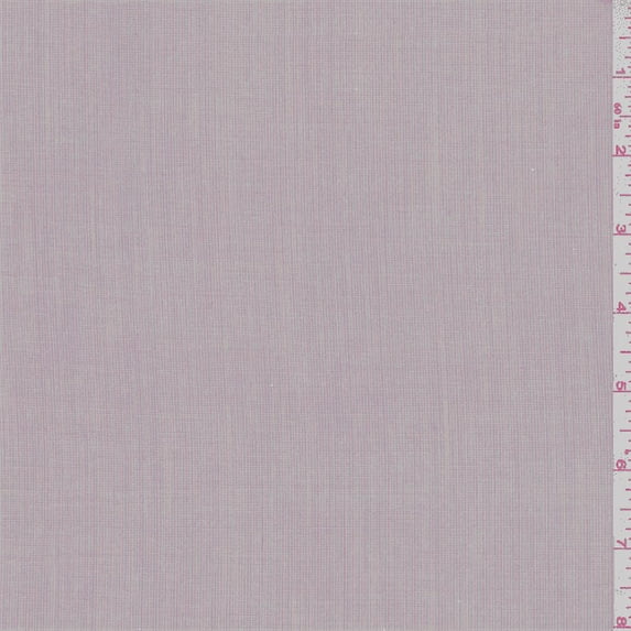 Pale Lavender Shirting, Fabric By the Yard