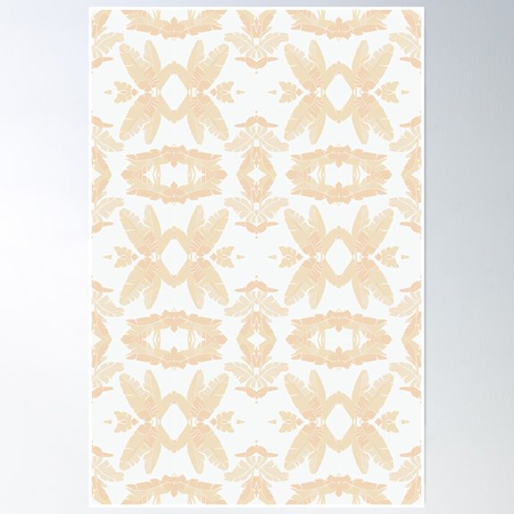 Pale Rainforest Poster Wall Art, Modern Wall Decor, 8x12 UNFRAMED