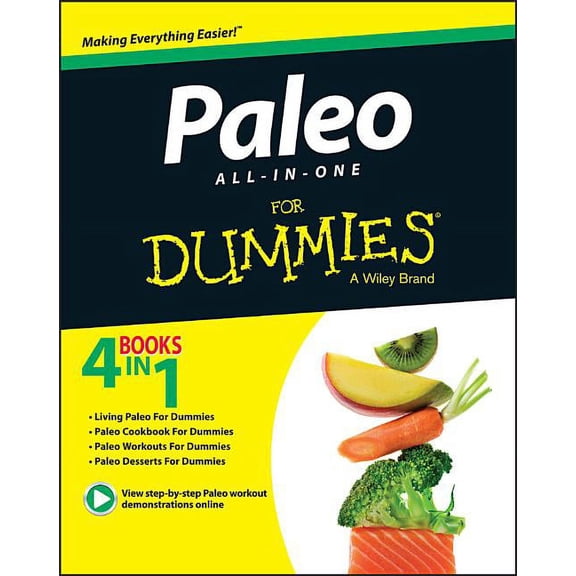 Paleo All-In-One for Dummies (Paperback)