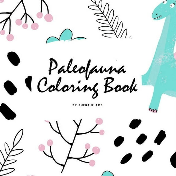 Paleofauna Coloring Books: Paleofauna Coloring Book for Children (8.5x8.5 Coloring Book / Activity Book) (Paperback)